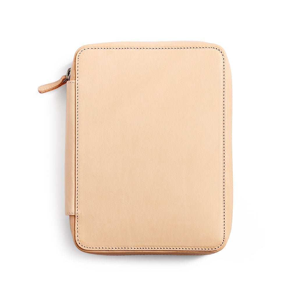 Expansi-Folio Leather Wide A5 Zip Folio - Famous | Online Store