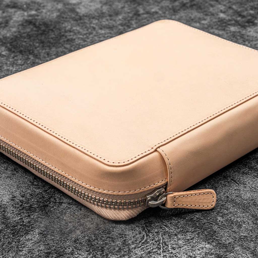 Expansi-Folio Leather Wide A5 Zip Folio - Famous | Online Store