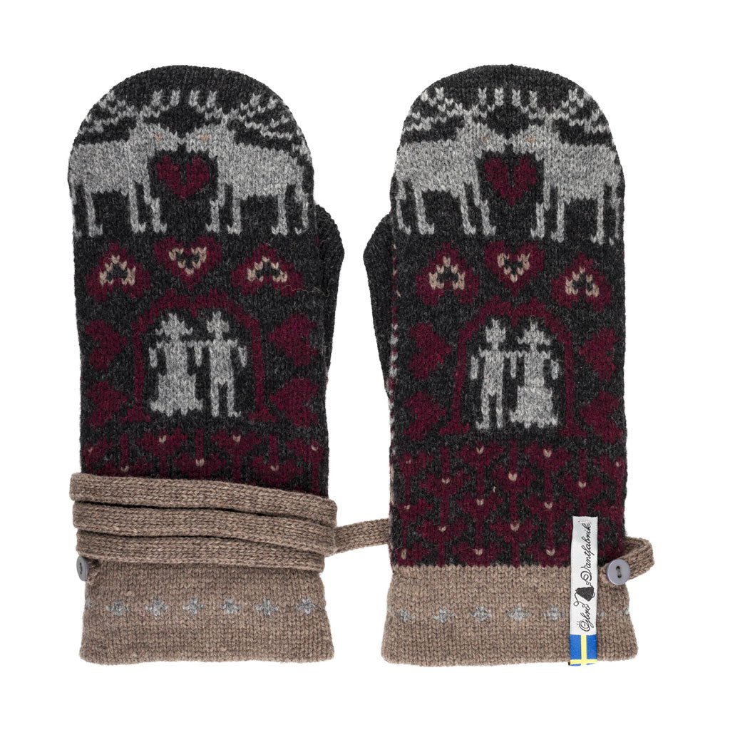 Fastfolk Embla & Erling Wool Mitten - Famous | Online Store