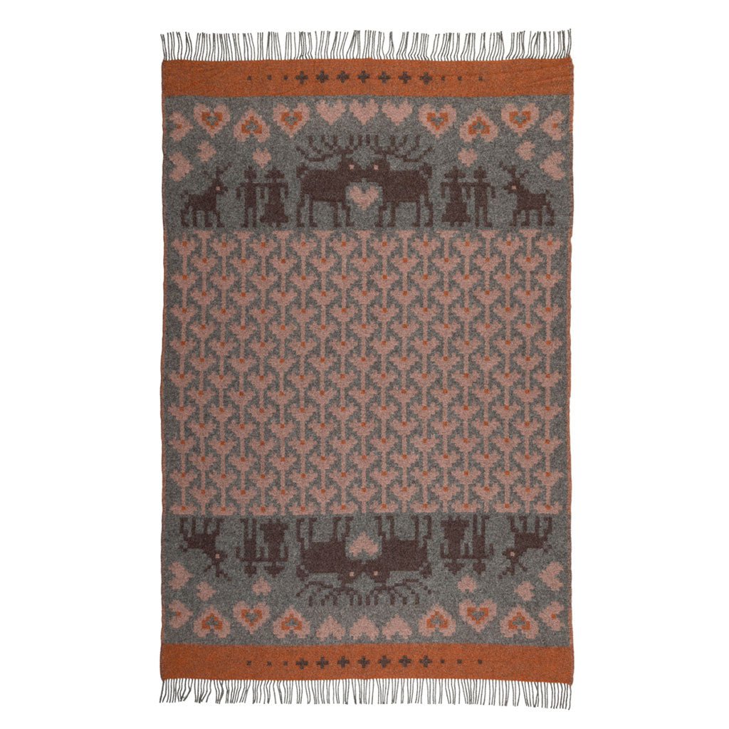 Fastfolk Emilia & Einar Wool Blanket - Famous | Online Store