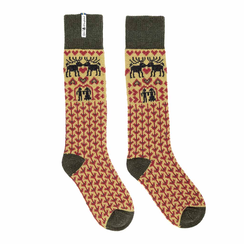Fastfolk Evelina & Evald Wool Socks - Famous | Online Store