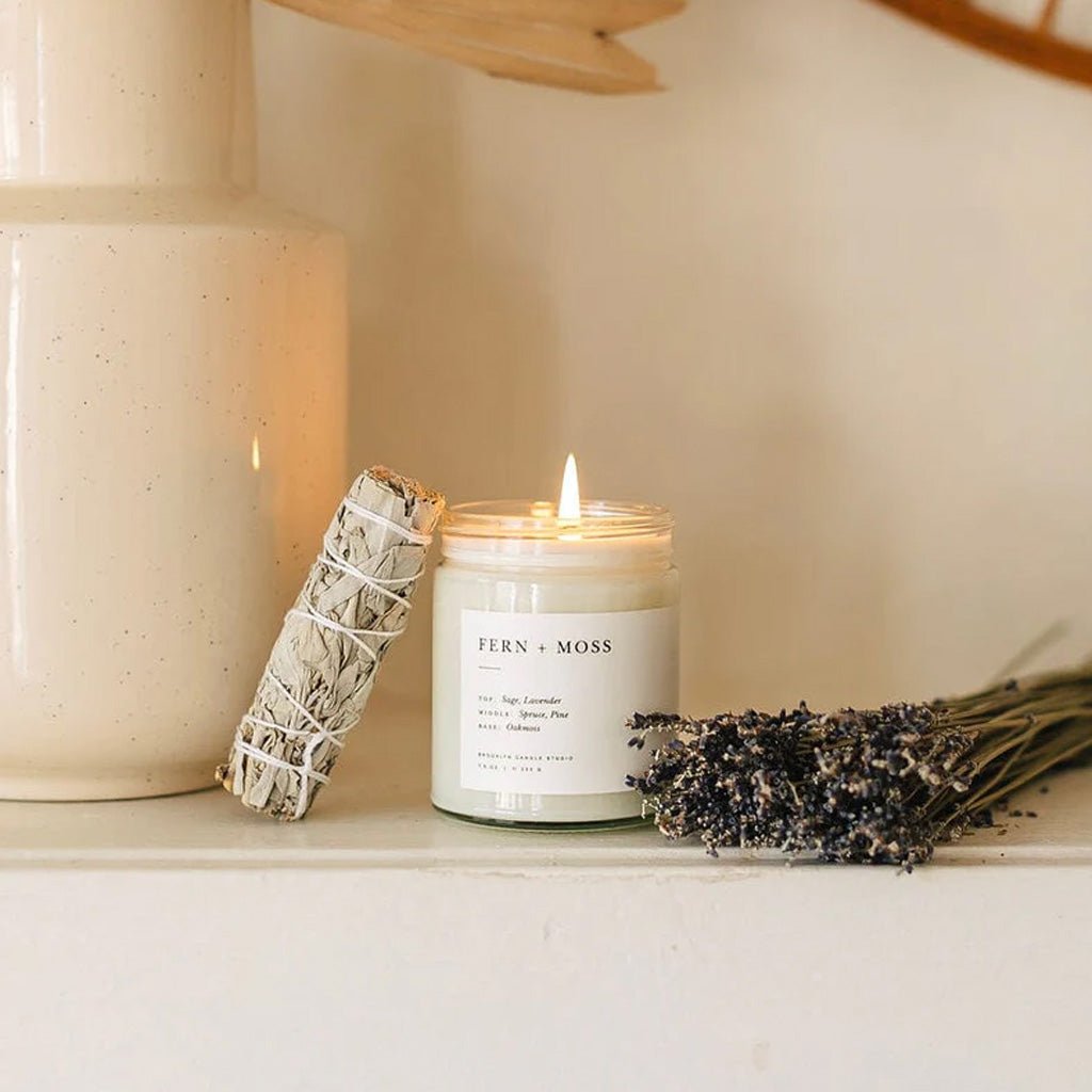 Fern + Moss Jar Candle - Famous | Online Store