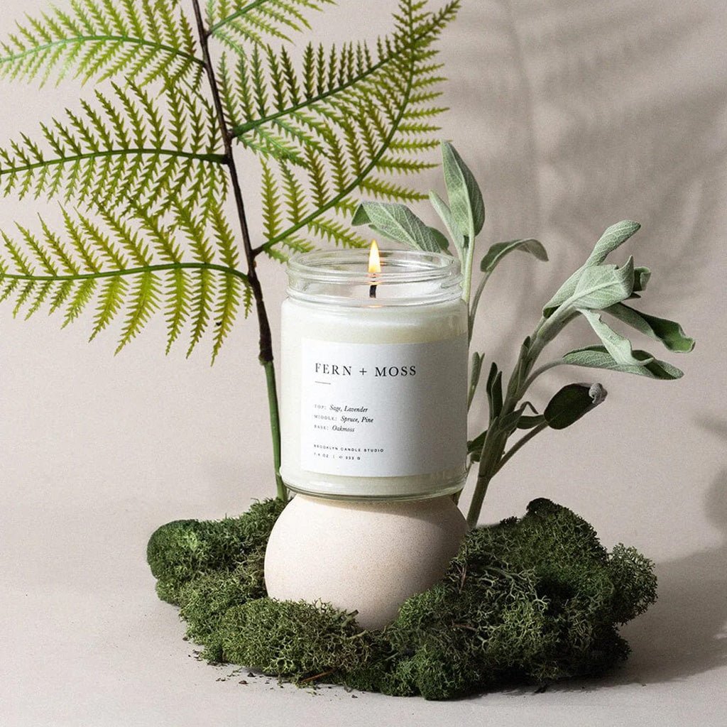Fern + Moss Jar Candle - Famous | Online Store
