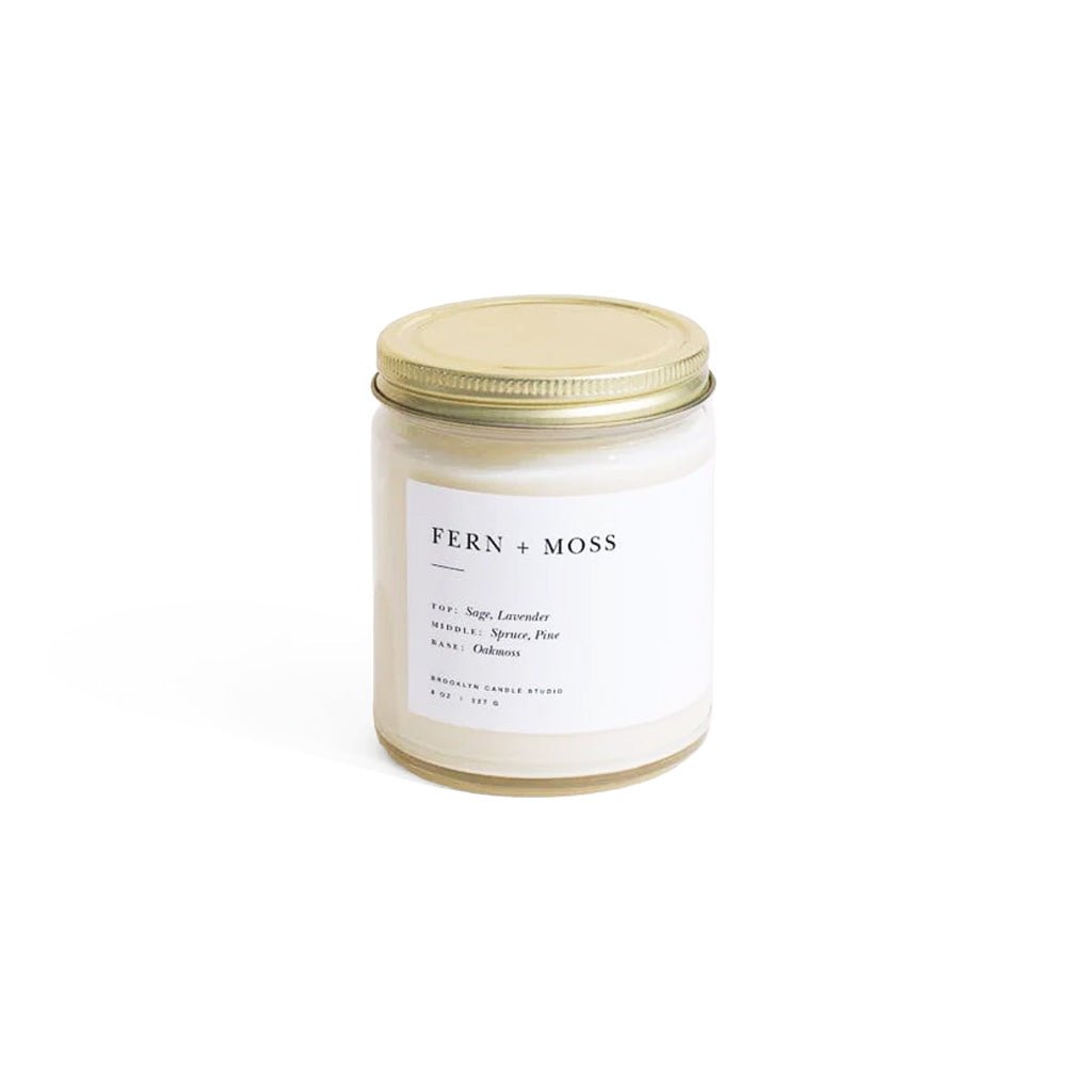 Fern + Moss Jar Candle - Famous | Online Store