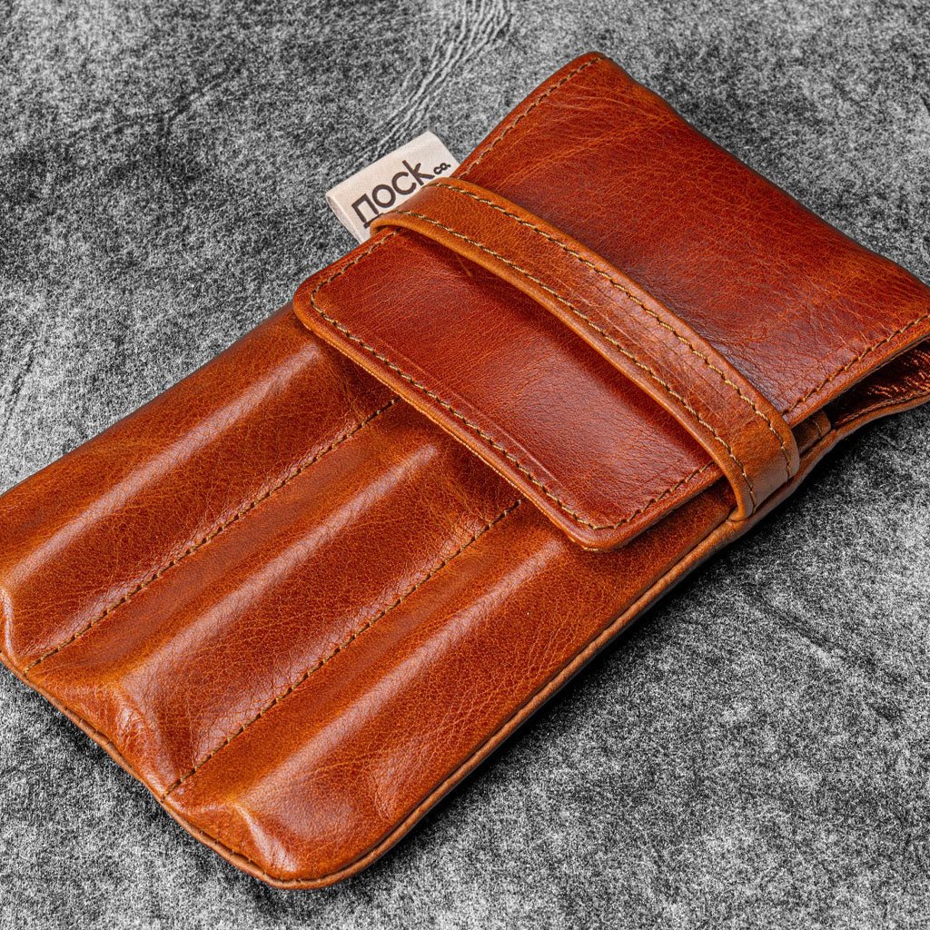 Galen x Nock Co. Leather Lookout Pen Case - Famous | Online Store
