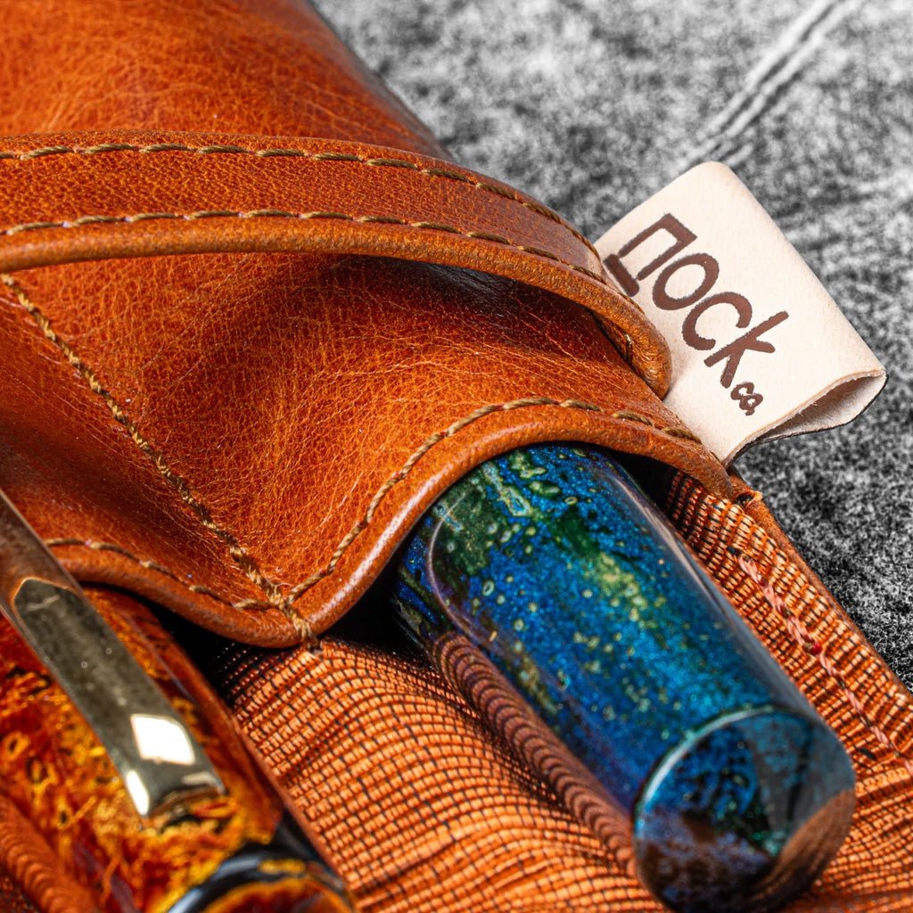 Galen x Nock Co. Leather Lookout Pen Case - Famous | Online Store