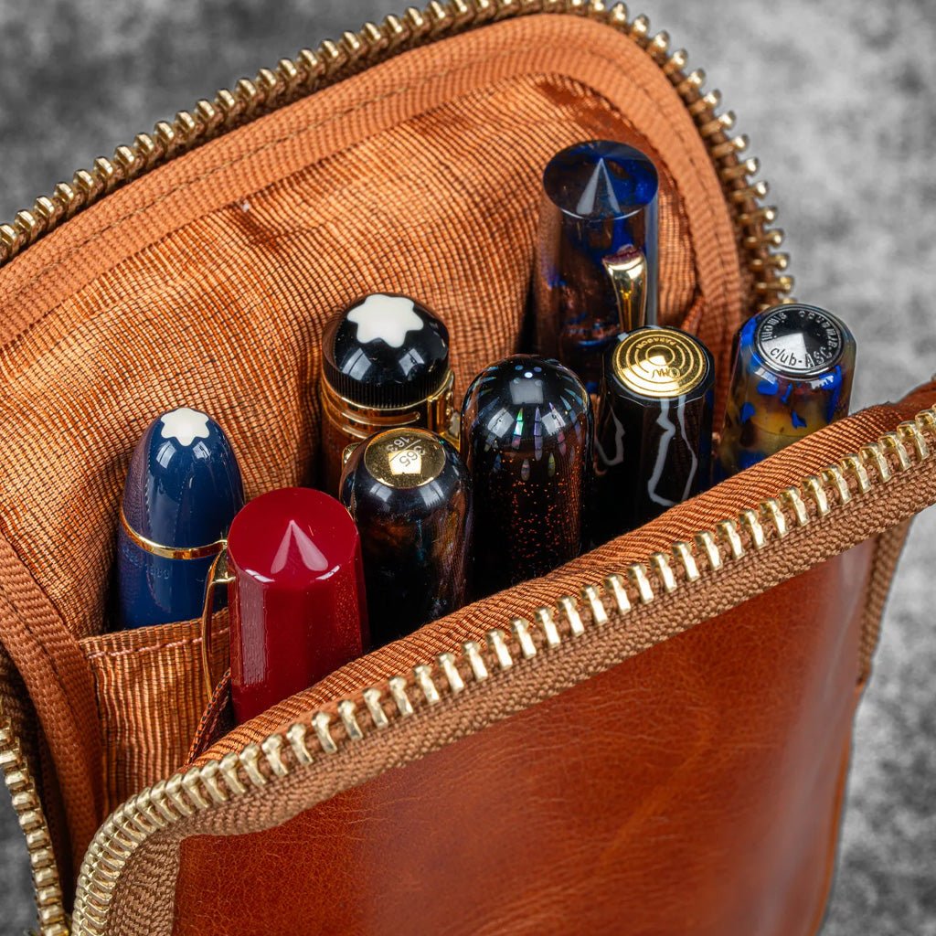 Galen x Nock Co. Leather Sinclair Pen Case - Famous | Online Store