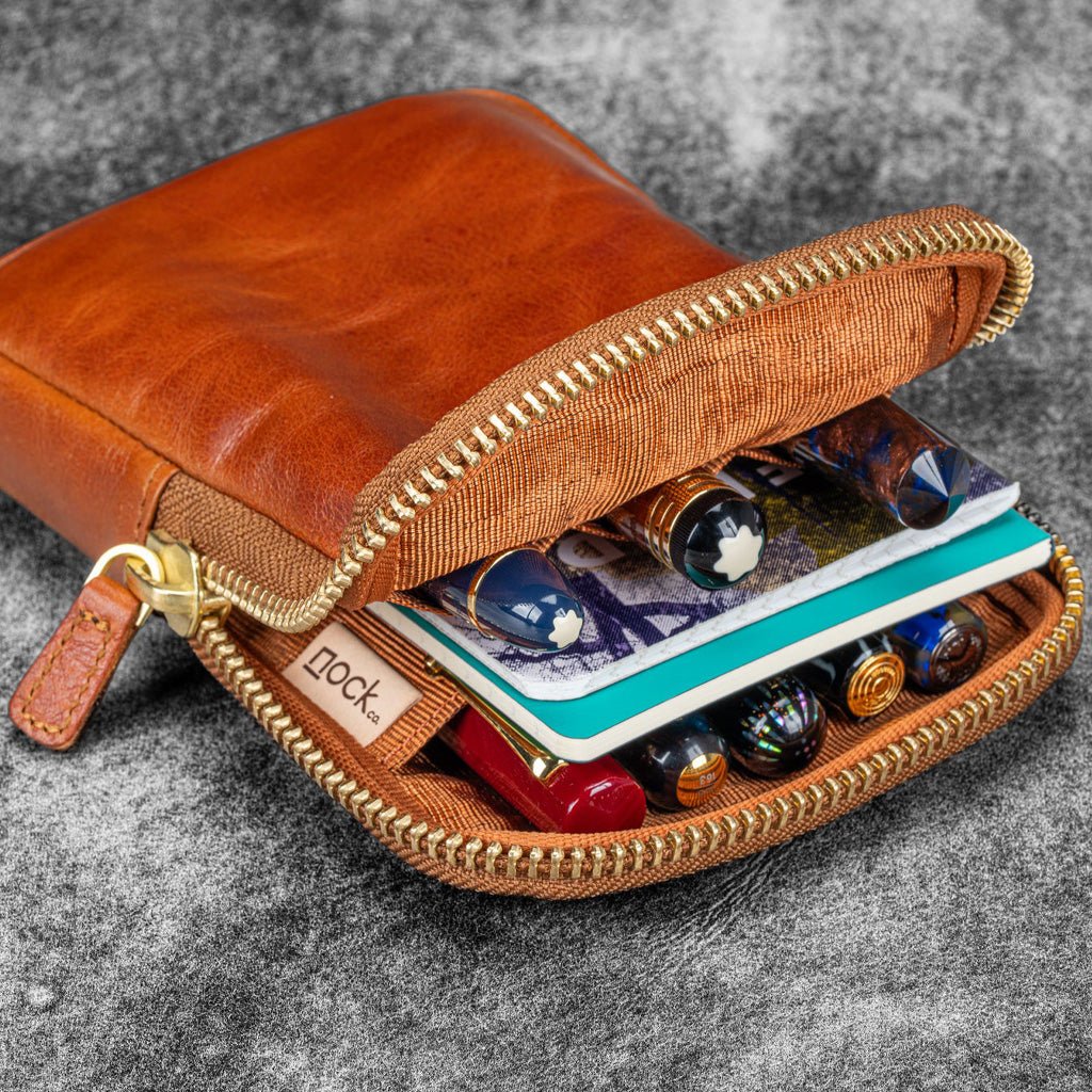 Galen x Nock Co. Leather Sinclair Pen Case - Famous | Online Store