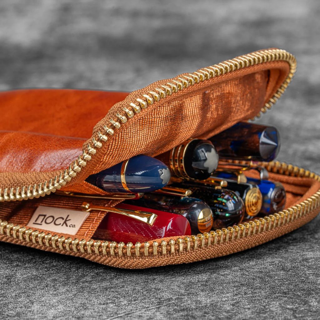 Galen x Nock Co. Leather Sinclair Pen Case - Famous | Online Store