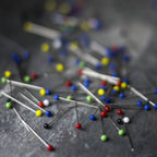 Glass Headed Pins - Famous | Online Store