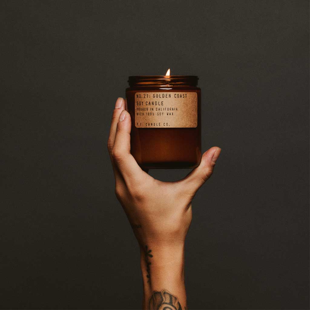 Golden Coast Soy Candle - Famous | Online Store