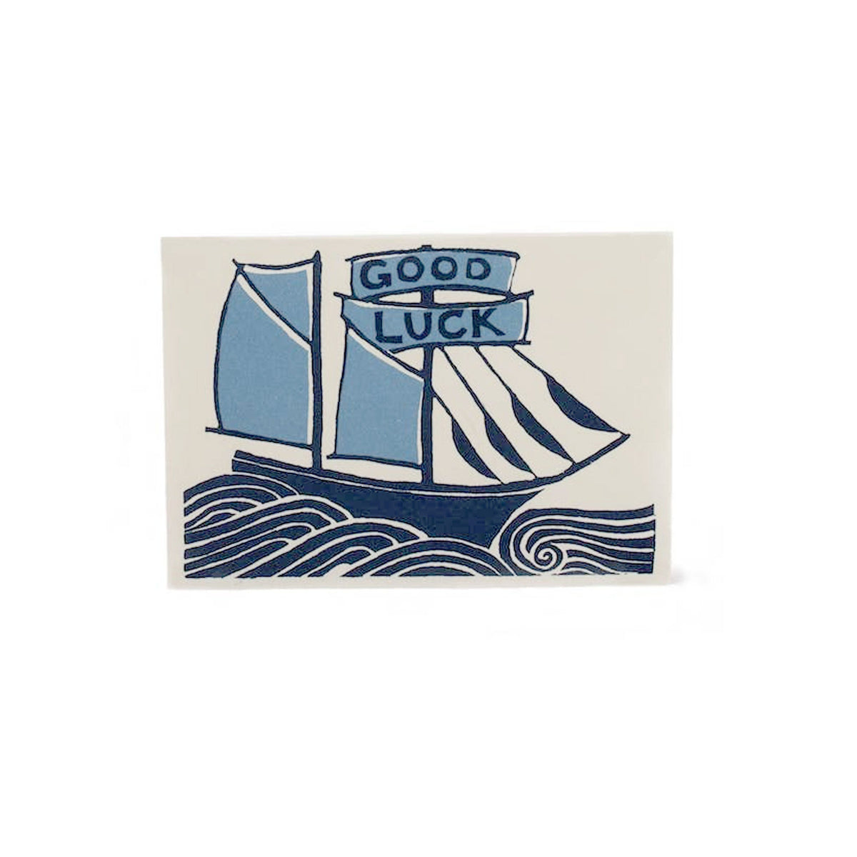 Good Luck Ship Card - Famous | Online Store