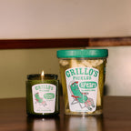 Grillo's Pickle-Scented Candle - Famous | Online Store