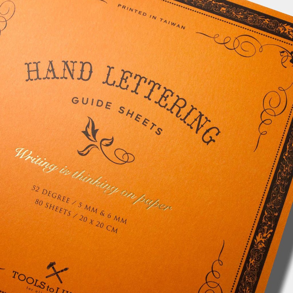 Hand Lettering Guide Sheets - Famous | Online Store