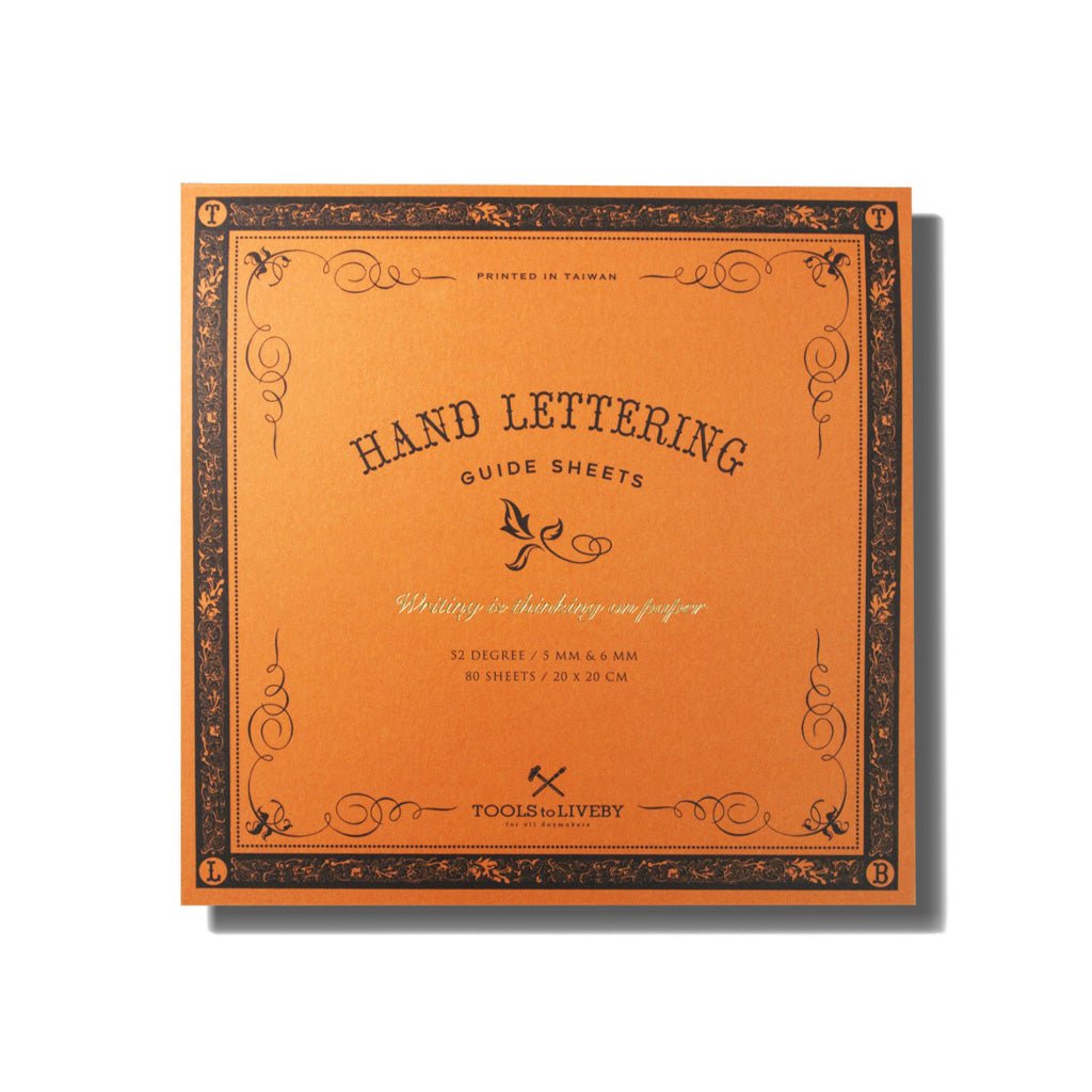 Hand Lettering Guide Sheets - Famous | Online Store