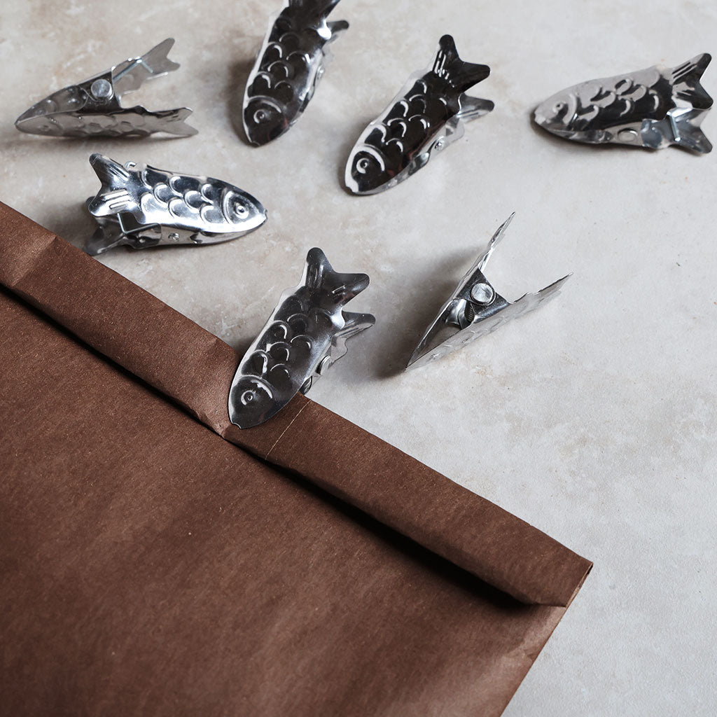Handmade Steel Fish Clip - Famous | Online Store
