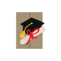 Happy Graduation Die-Cut Card - Famous | Online Store