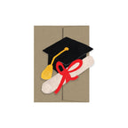 Happy Graduation Die-Cut Card - Famous | Online Store