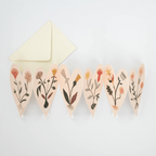 Hearts Concertina Card - Famous | Online Store