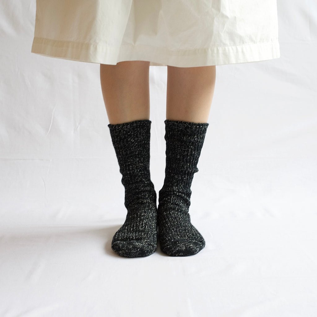 Hemp Cotton Ribbed Socks - Famous | Online Store