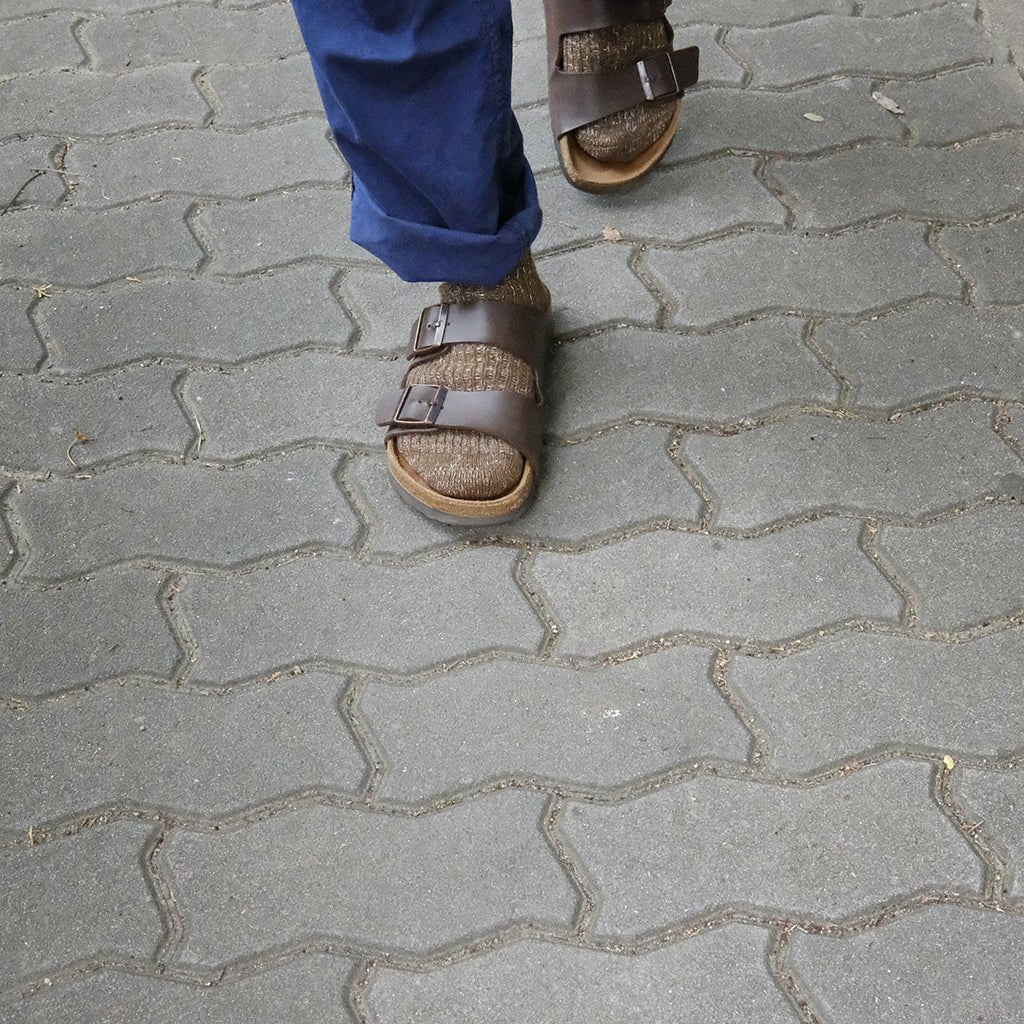 Hemp Cotton Ribbed Socks - Famous | Online Store