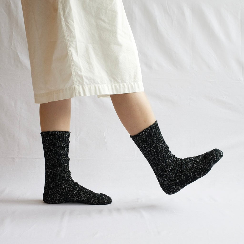 Hemp Cotton Ribbed Socks - Famous | Online Store