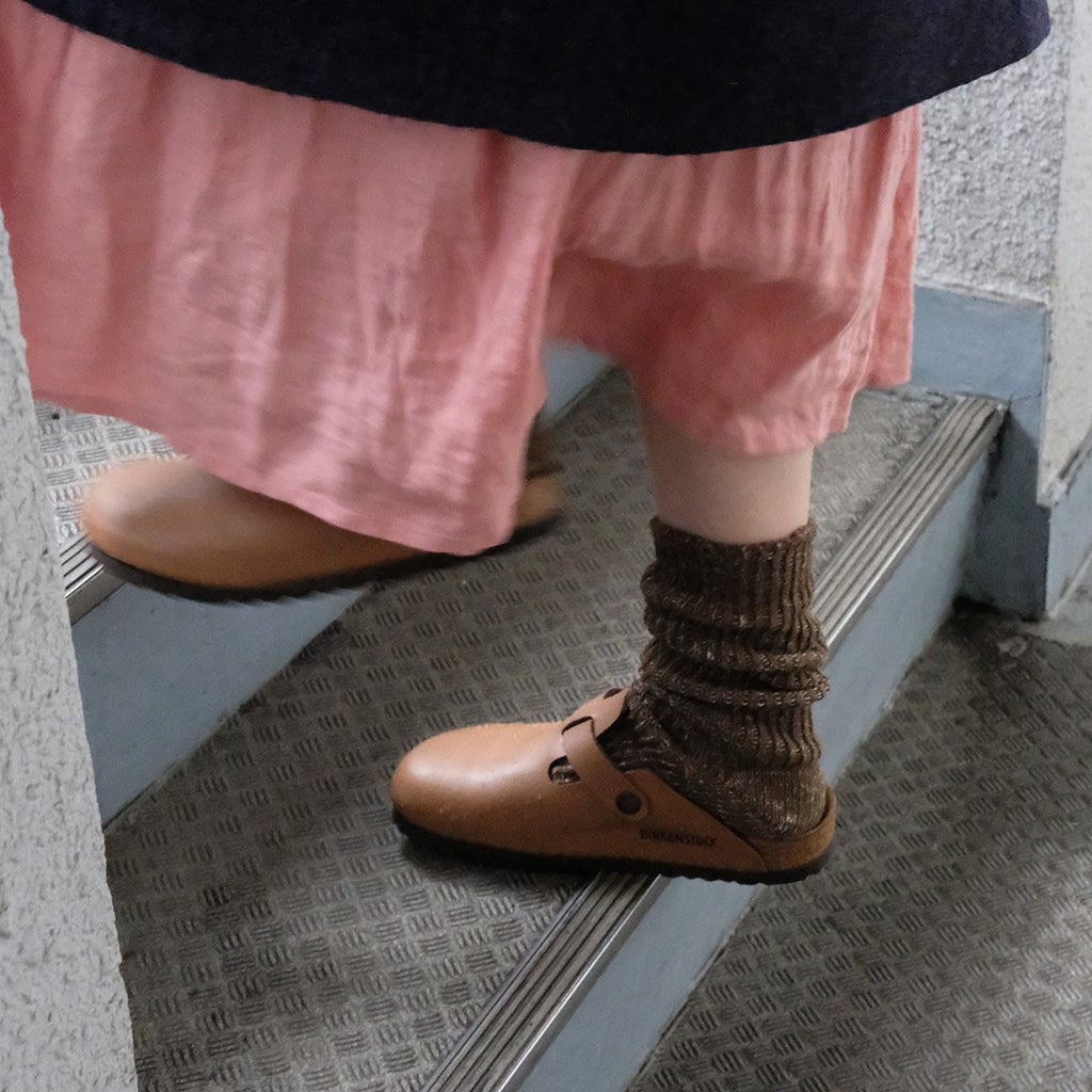 Hemp Cotton Ribbed Socks - Famous | Online Store