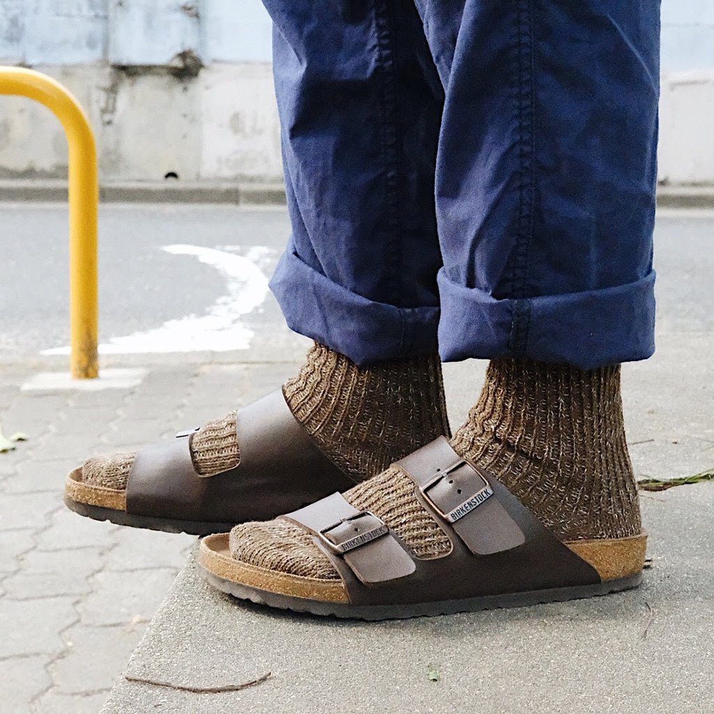 Hemp Cotton Ribbed Socks - Famous | Online Store