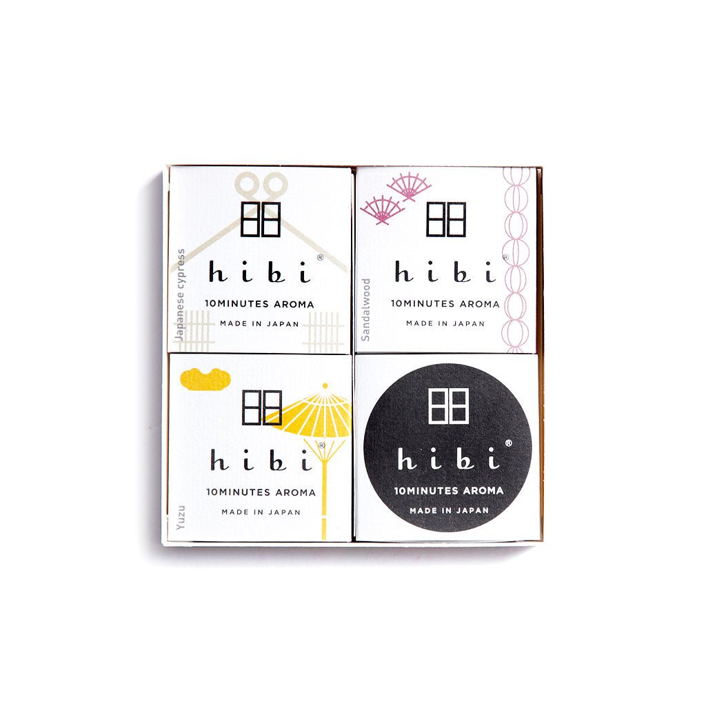 Hibi Assorted Incense Matches Gift Box - Famous | Online Store