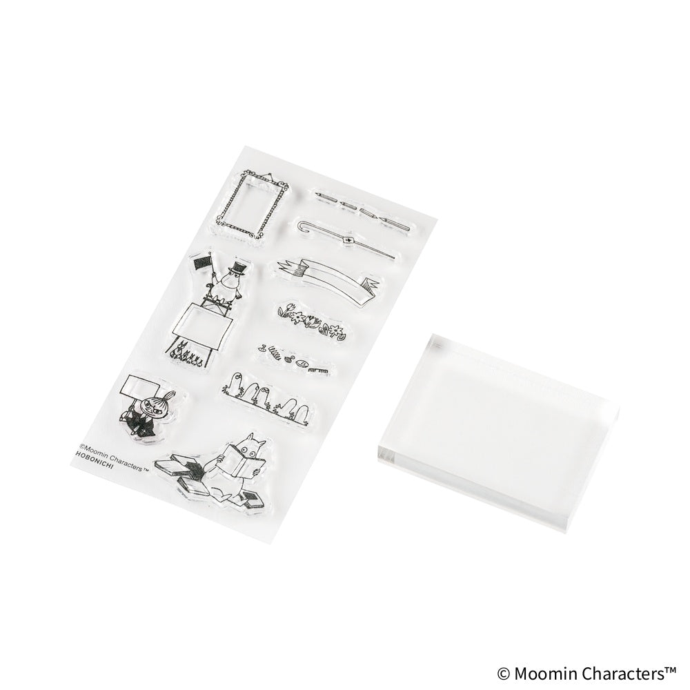 Moomin: Clear Stamp - Moomin (Frame) - Famous | Online Store