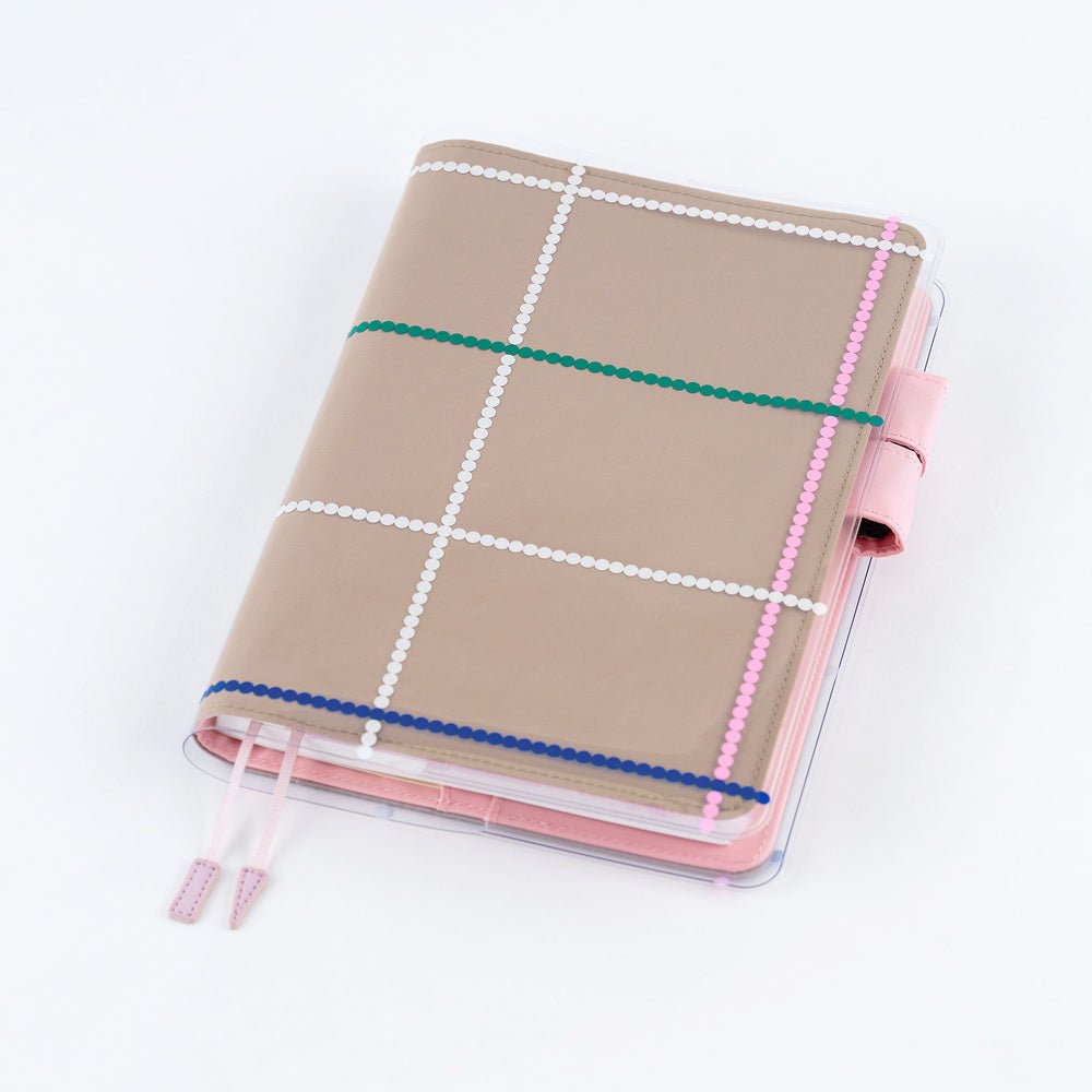 Yoshie Watanabe : Couverture sur couverture pour format A5 (Dotted Plaid)
