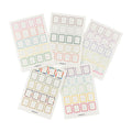 Hobonichi Frame Stickers for Dates - Famous | Online Store