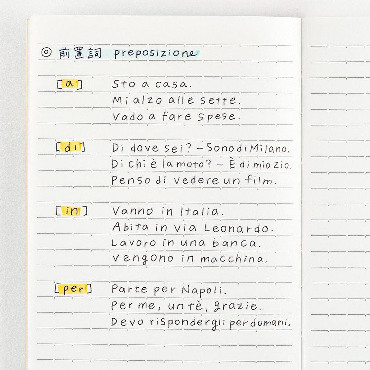 Hobonichi Lined Notebook - A5 - Famous | Online Store