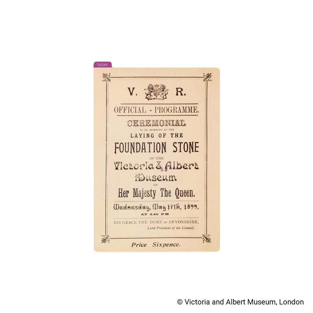 V&A Series: Hobonichi Pencil Board for A6 Size (V&As Foundation Stone Programme)