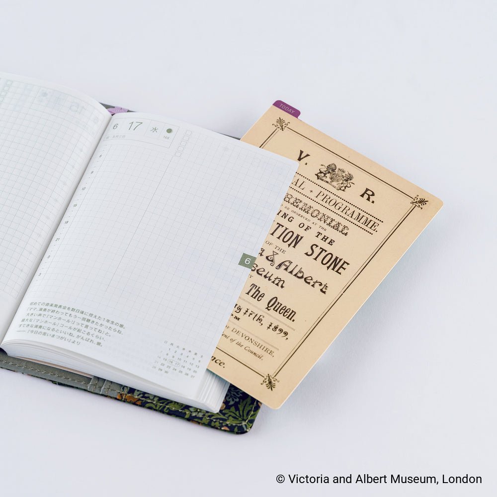 V&A Series: Hobonichi Pencil Board for A6 Size (V&As Foundation Stone Programme)