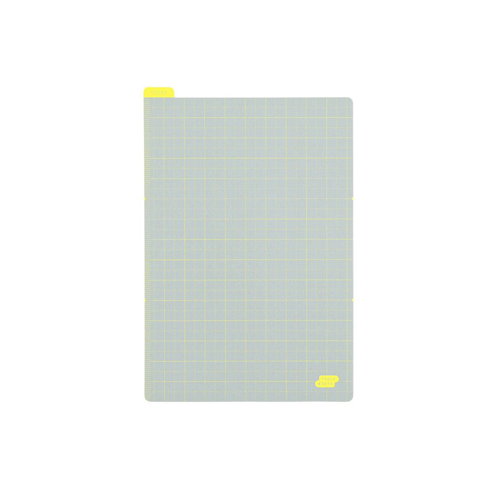 Hobonichi Pencil Board for Techo Original A6 (Ice Gray x Yellow) - Famous | Online Store