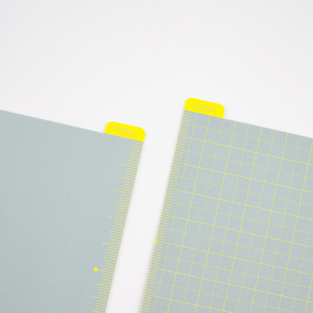 Hobonichi Pencil Board for Techo Original A6 (Ice Gray x Yellow) - Famous | Online Store