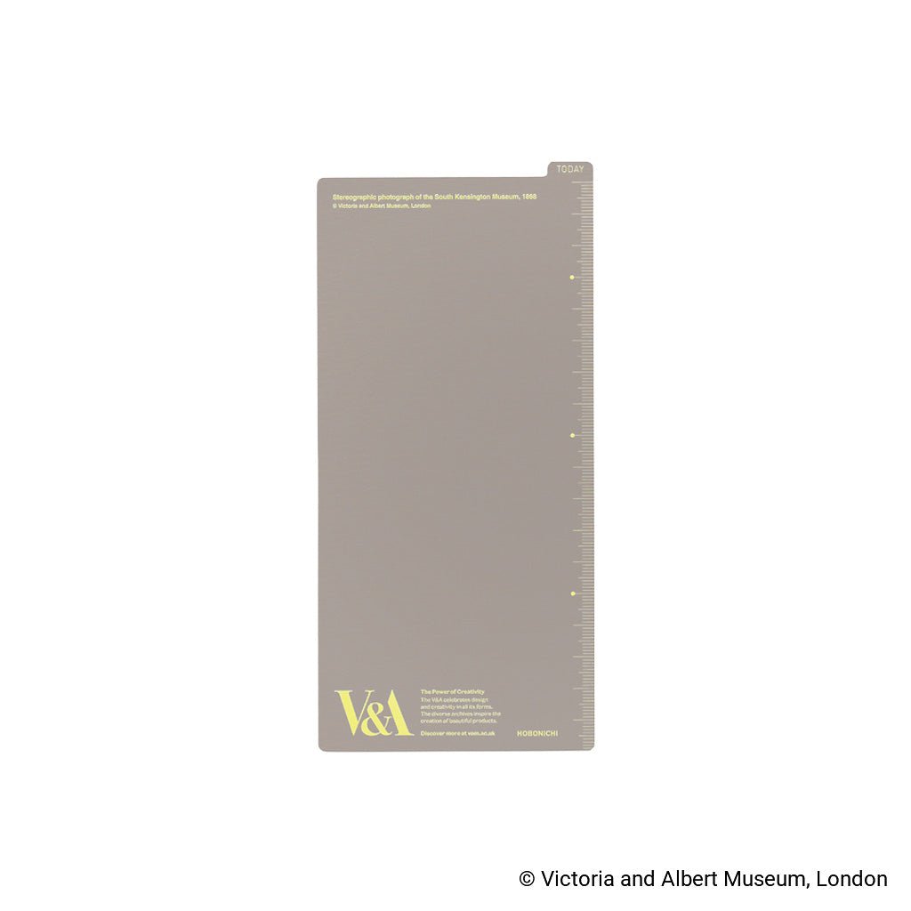 Serie V&A: Tablero de lápices Hobonichi para Weeks (Fotografía Estereográfica de Museo)