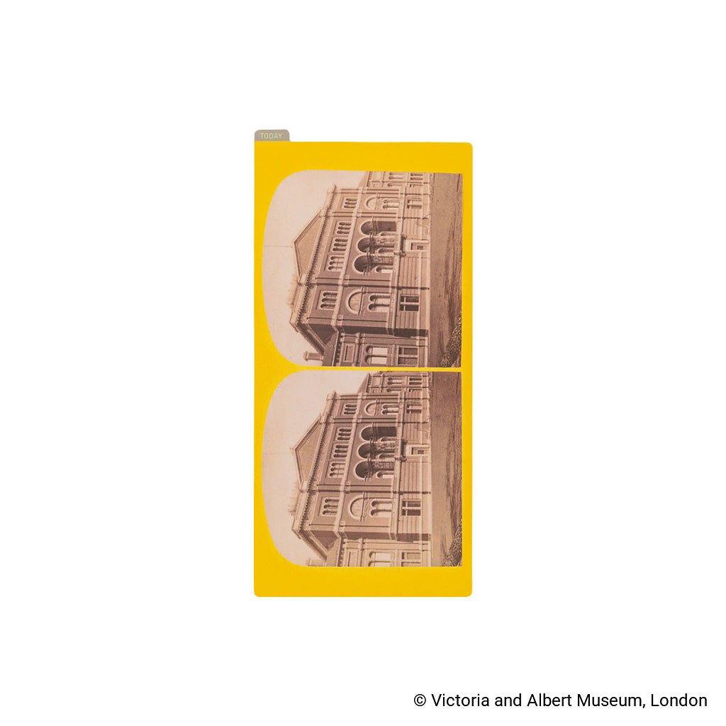 Serie V&A: Tablero de lápices Hobonichi para Weeks (Fotografía Estereográfica de Museo)
