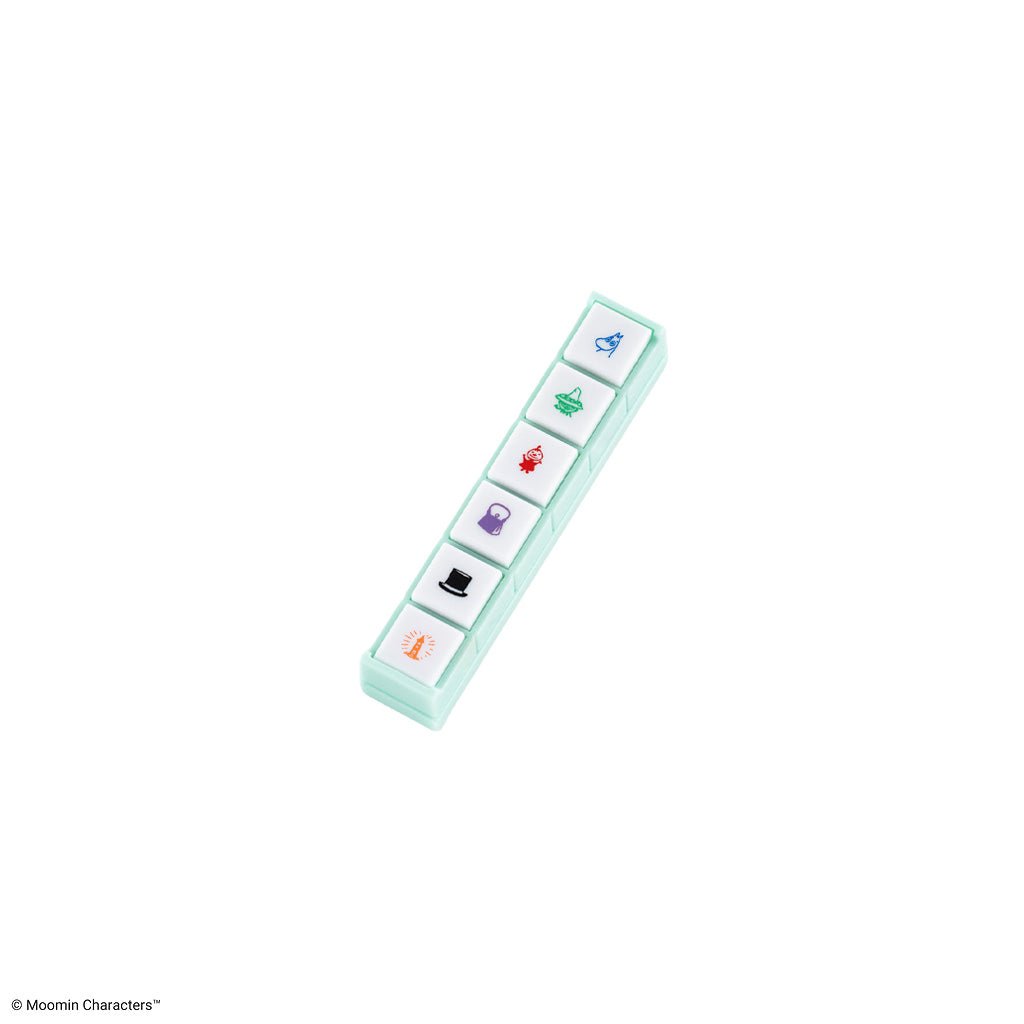 Kodomo no Kao x Hobonichi: Pochitto6 Push-Button Stamp (Moomin) - Famous | Online Store