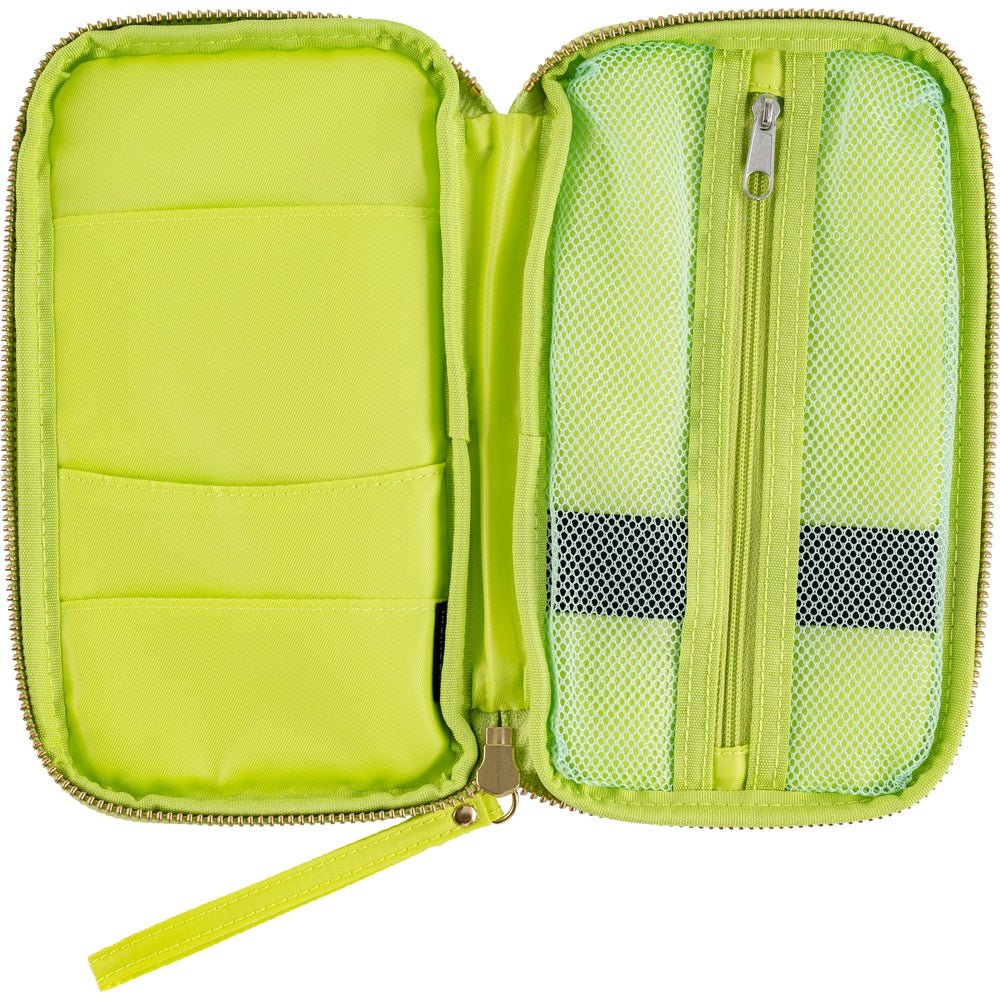 Hobonichi Small Drawer Pouch (Aqua Lime) - Famous | Online Store