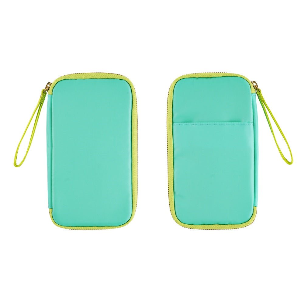 Hobonichi Small Drawer Pouch (Aqua Lime) - Famous | Online Store