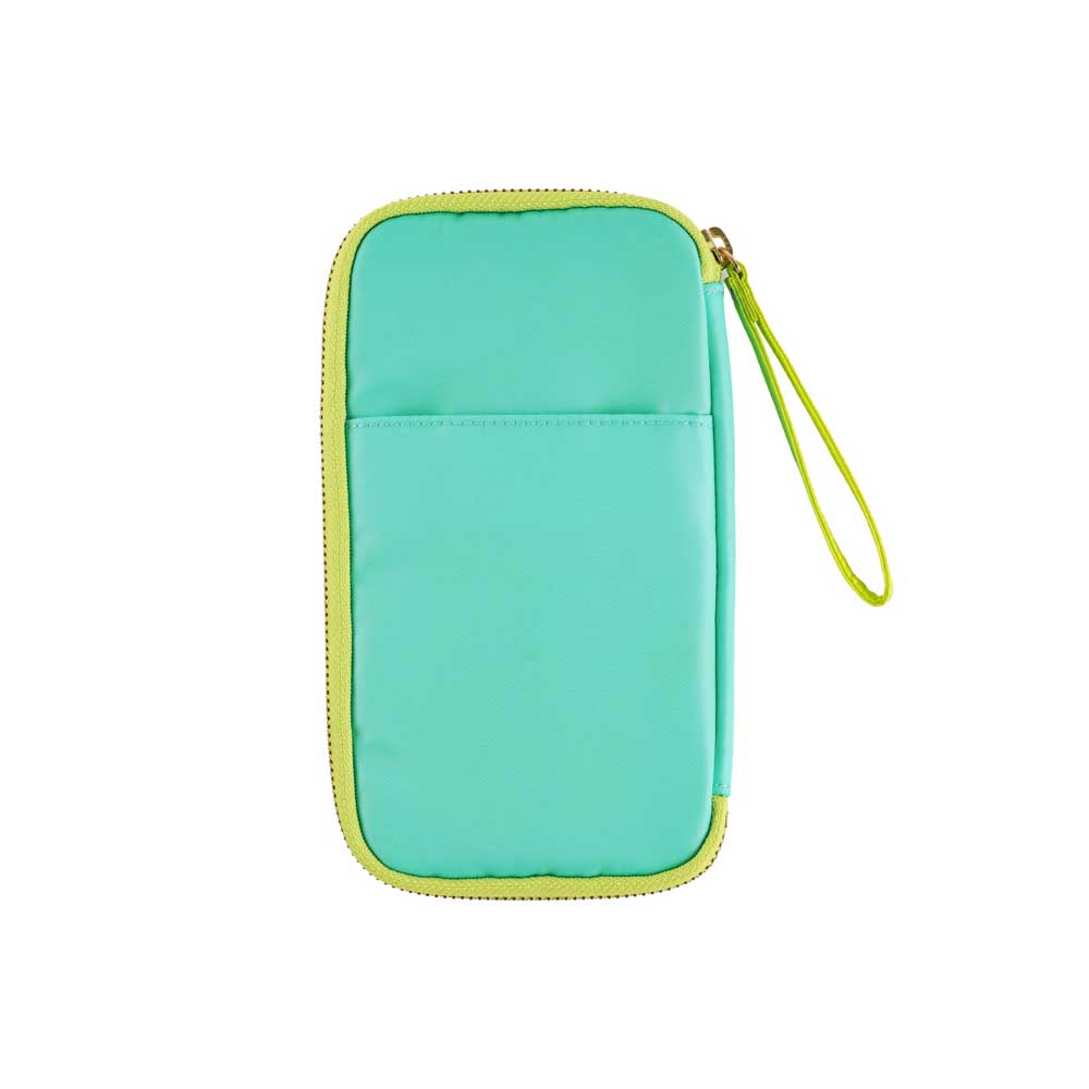 Hobonichi Small Drawer Pouch (Aqua Lime) - Famous | Online Store