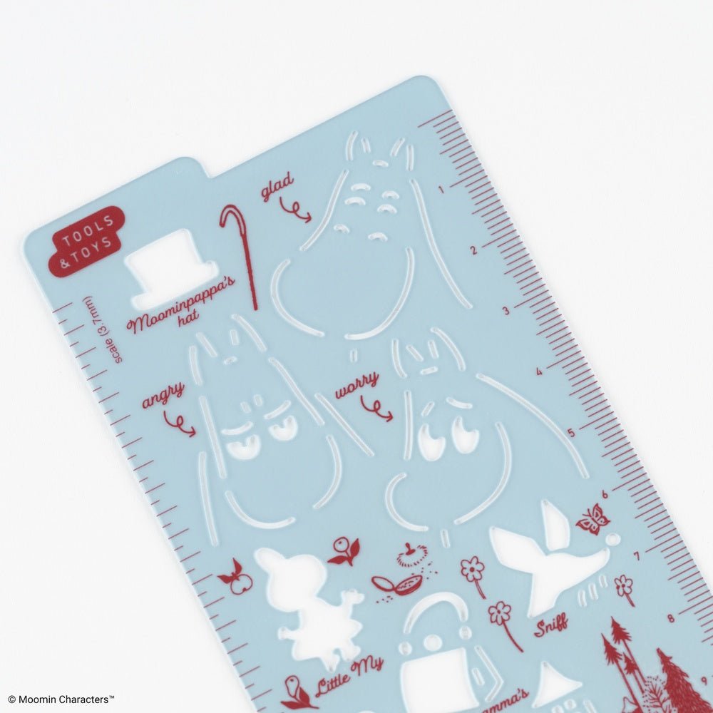 Moomin: Hobonichi Stencil - Moomin - Famous | Online Store