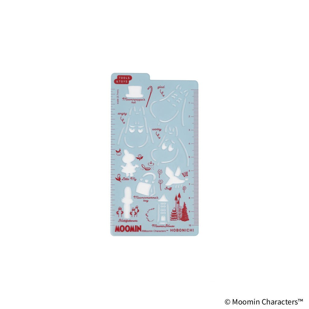 Moomin: Hobonichi Stencil - Moomin - Famous | Online Store
