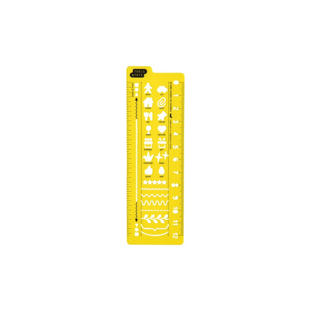Hobonichi Stencil - Schedule - Famous | Online Store