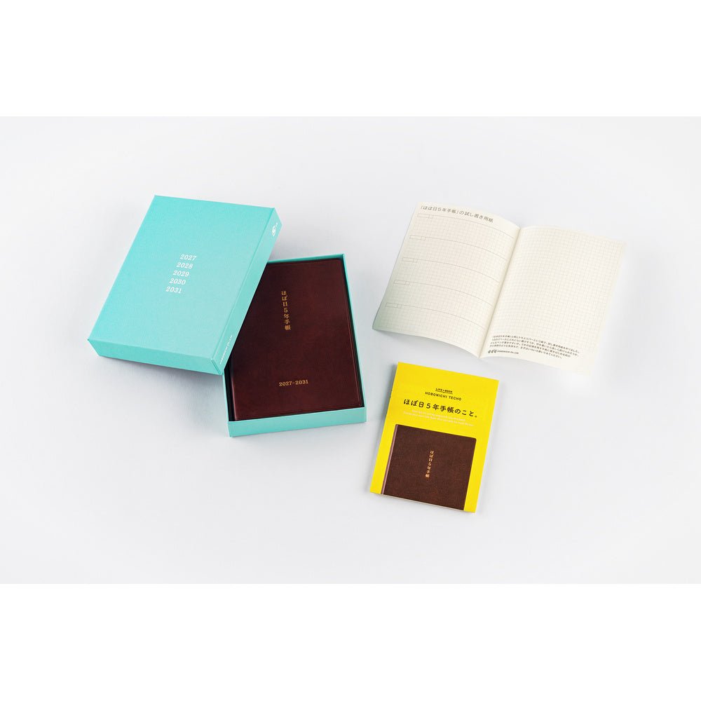 Hobonichi 5-Year Techo Book - A6 - 2027-2031 - Famous | Online Store