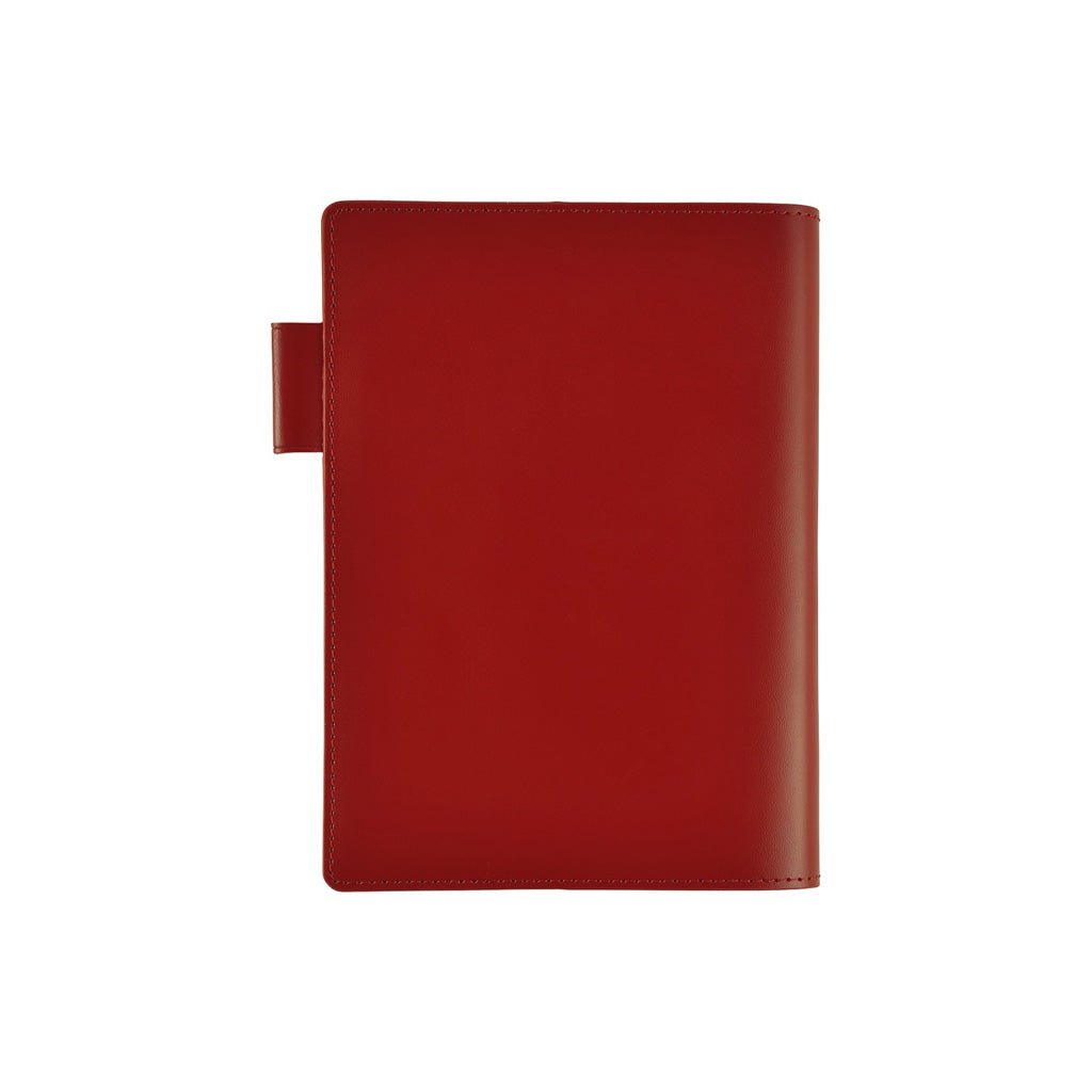Hobonichi Techo Cover 5-Year A6 - Leather: Red - Famous | Online Store