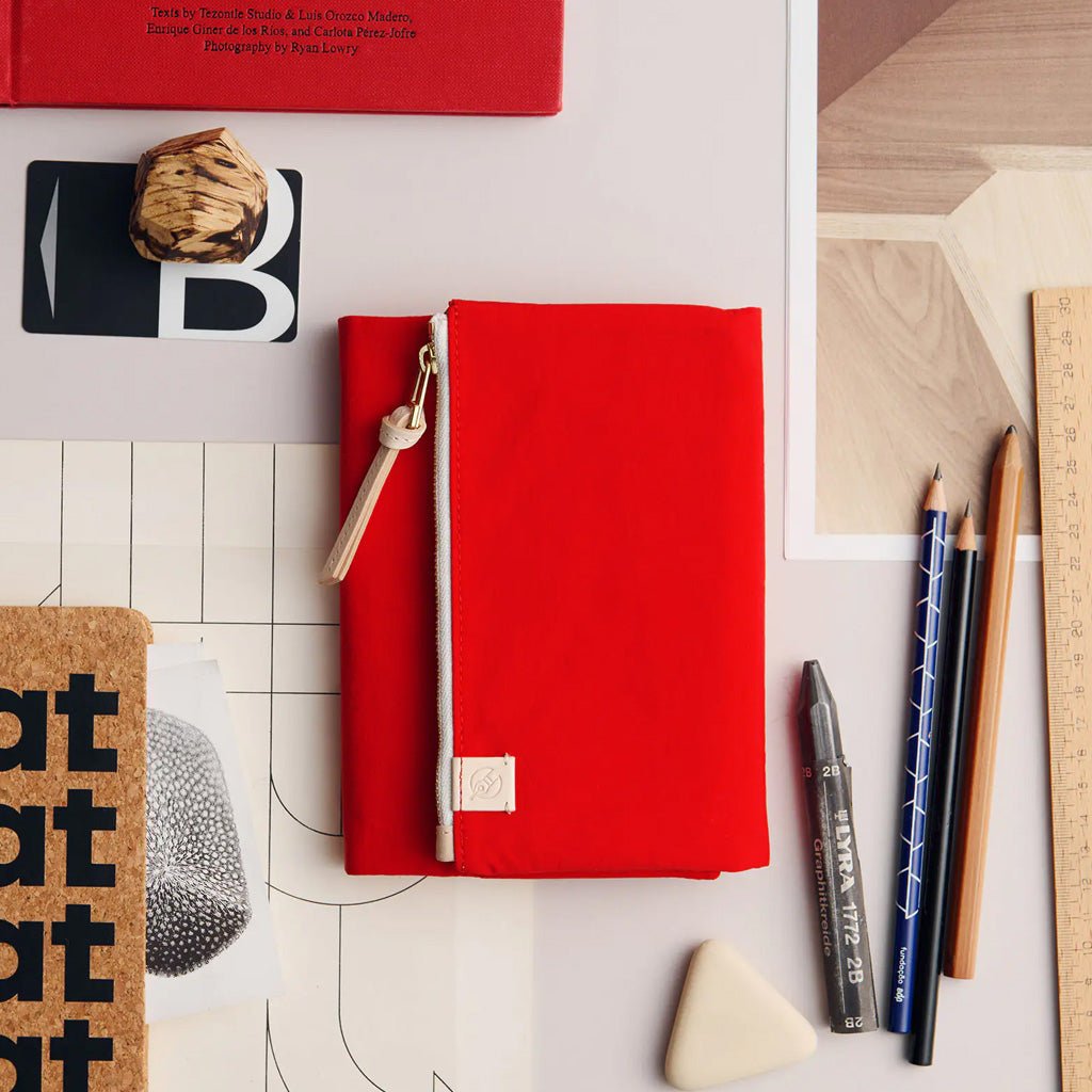 Hobonichi Techo Cover Original A6 - Tragen: Red - Famous | Online Store