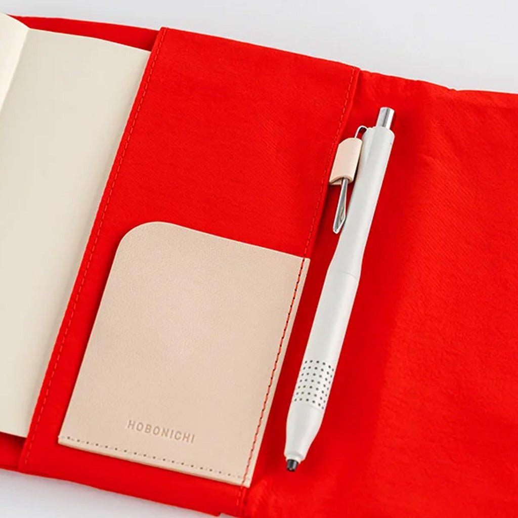 Hobonichi Techo Cover Original A6 - Tragen: Red - Famous | Online Store